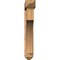 Ekena Millwork Westlake Arts and Crafts Smooth Bracket w/ Offset Brace, Western Red Cedar, 7 1/2"W x 42"D x 48"H BKT0806X42X48WTL03SWR - alternate 3